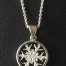Snowflakes Pendant with chain