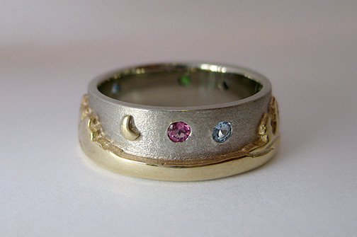 Photo - Landscape rings: Two-tone Canadian Landscape ring